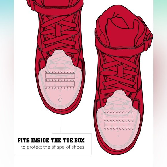 Medium | Forcefield Crease Preventer Shoe and Boot Toe Guards [Box NOT included] - Picture 3 of 6